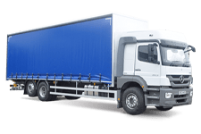 Van Hire Barrow - 26 Tonne Curtain Side Truck - Truck hire Barrow